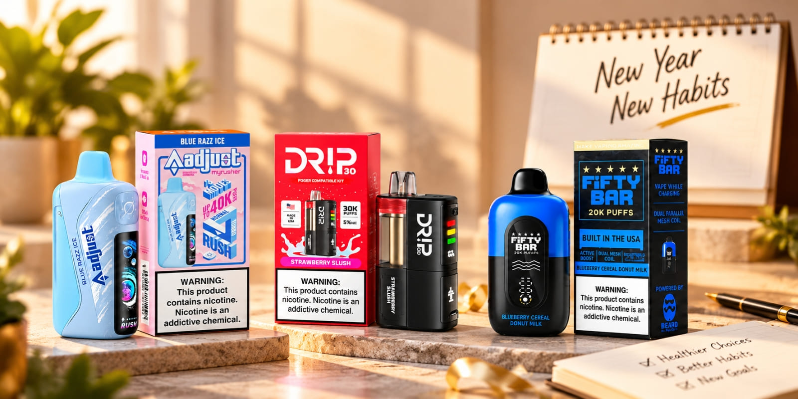 New Year Resolutions And What They Mean For Smoke Shop Sales